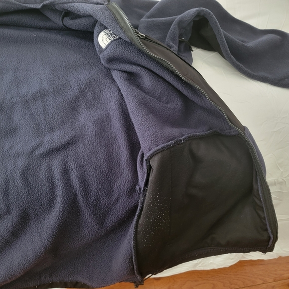 Northface Men's XL Jacket Black Navy Blue - Picture 2 of 9